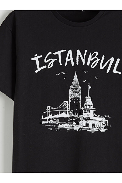 LC Waikiki Γυναικείο μπλουζάκι Vision New Season Istanbul B με τύπωμα