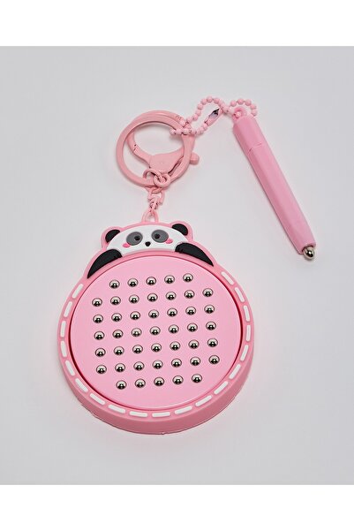R&B Pink Unisex Pink Unisex Puzzle Keychain