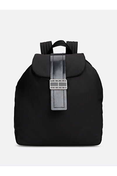 Tommy Hilfiger Jeans Women Black Polyester Startdust Backpack