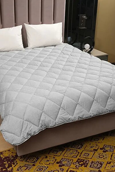 yasetex tasarım Double Wool Quilt 195X215 cm - 100% Lamb Wool, 3 Kg, Breathable, Sweat-Free, 4 Seasons Comfort