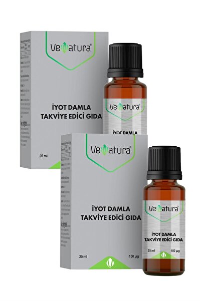 VeNatura İyot Damla 25 ml 2 Adet