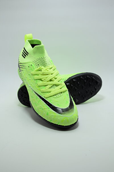 Twingo Air LaLiga Yarı Profesyonel Çoraplı Çim-Halı Saha Kauçuk Taban Unisex Futbol Ayakkabısı