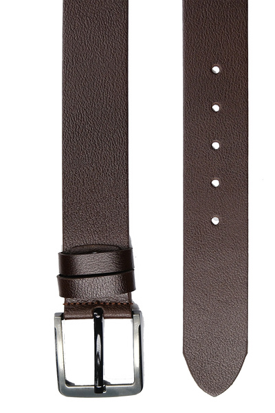 CüzCan Натуральна шкіра, коричневий, 4 см, класичний чоловічий ремінь (KOT/KE...