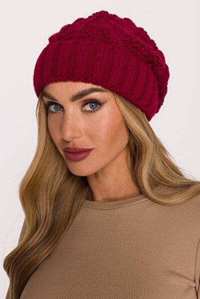 Made of Emotion M897 Braided yarn hat