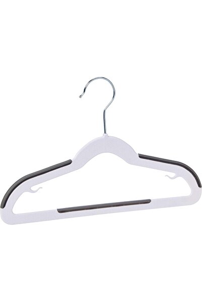 Amazon basics Kids Plastic Hangers with Non-Slip Pads, Pack of 30 (Small)