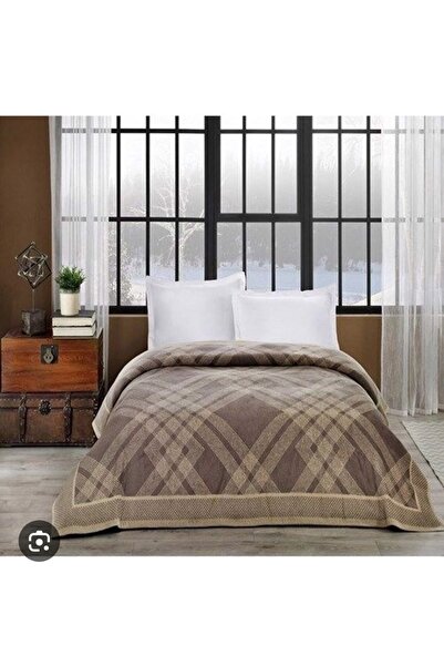 TAAC Double Cotton Blanket - Serena - Brown