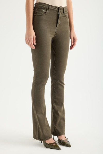 Masha Kate High Waist Flare Pants