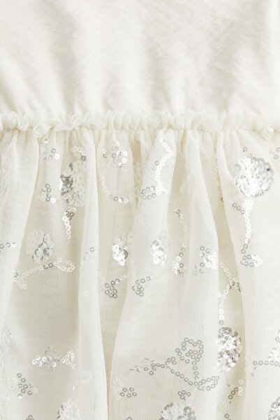 H&M Tül Etekli Elbise