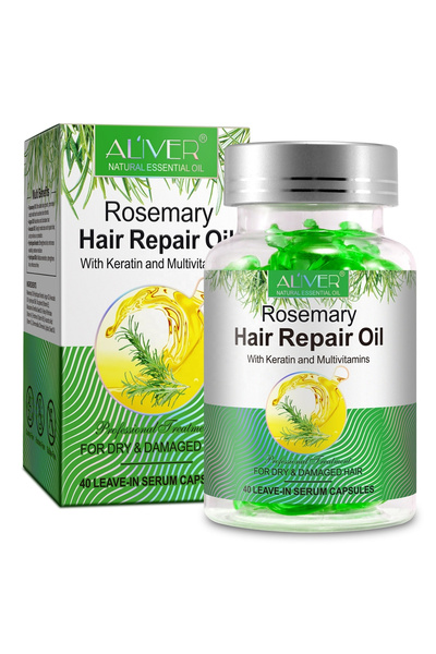 ALİVER Capsule cu ulei de rozmarin ALIVER® cu keratină și multivitamine pentr...