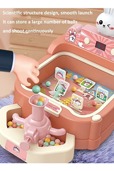 Generic Desktop pinball machine toy Elastic ball game console Desktop football toys