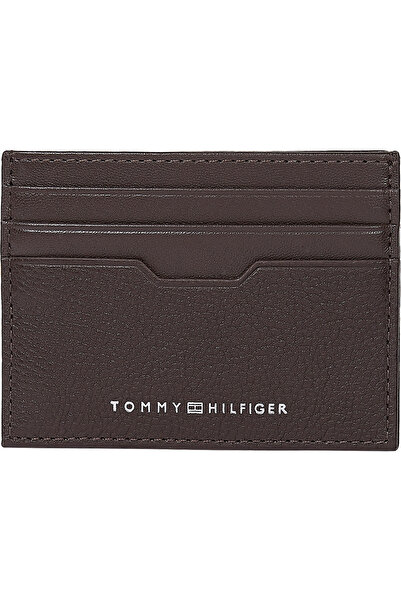 Tommy Hilfiger Men Brown Polyurethane Downtown Card Holder