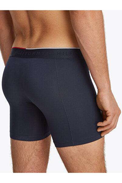 Tommy Hilfiger Men Desert Sky Microfibre Repeat Logo Boxer Briefs Pack of 3