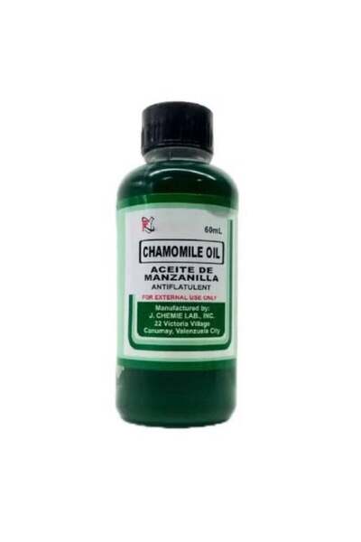 Chamomile Oil J&C (زيت البابونج) من J.CHEMIE، 60 مل