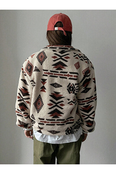 Take Two By Styli All Over Print Fleece Sweatshirt