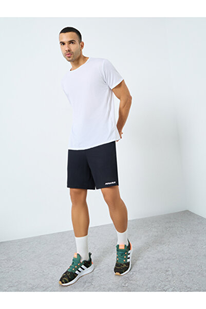 Styli Regular Fit Textured Crew Neck Athleisure T-Shirt