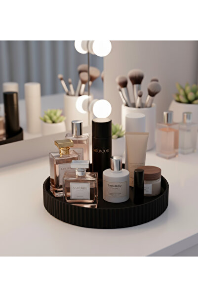 Kafs Store Çok Amaçlı Makyaj Takı Organizeri – Siyah Kozmetik, Parfüm ve Toka...