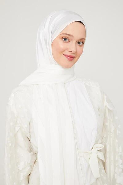 Levidor Ekru Sim Şeritli Tokyo Şal