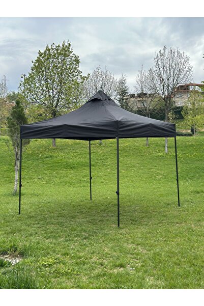 SEVİLBRANDA 3x3 GAZEBO ÇARDAK Siyah iskeletli