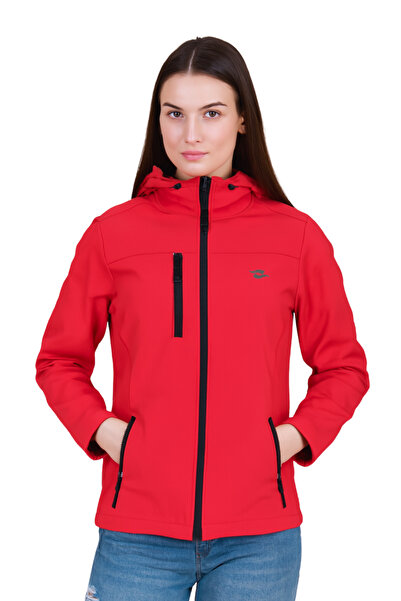 Crozwise Women's Fleece Lined Water & Windproof Softshell Winter Coat Jacket 5037-B 07