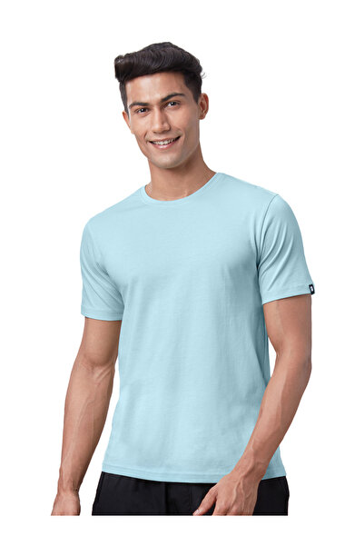 The Souled Store By Styli Men Blue Cotton T-Shirt