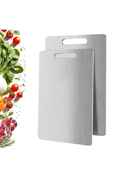 RiverWorld River World Stainless Steel Cutting Board in 2 Sizes
