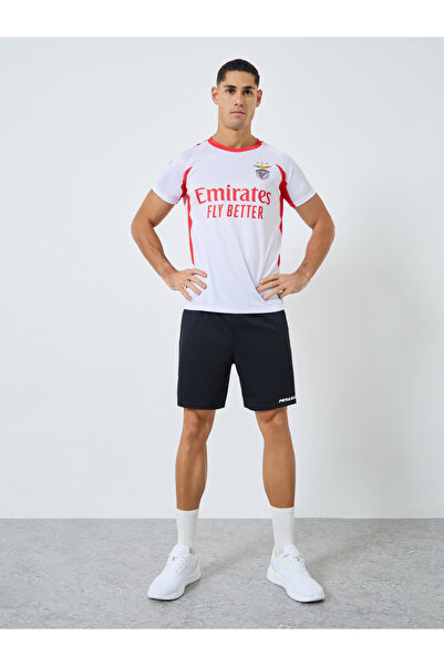 Take Two By Styli Men Logo Print Short Sleeves Sports T-Shirt