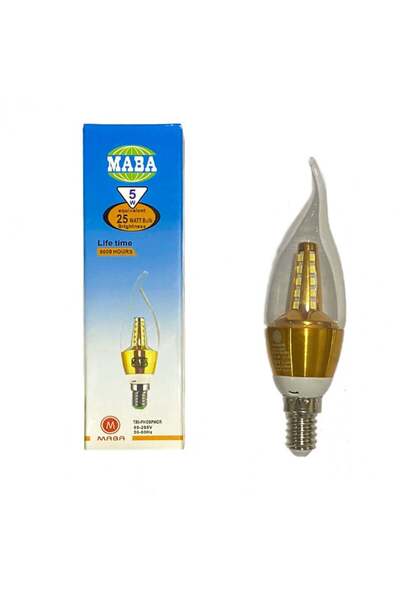 MABA LED bulb 5W E14 240V DL 6500K white