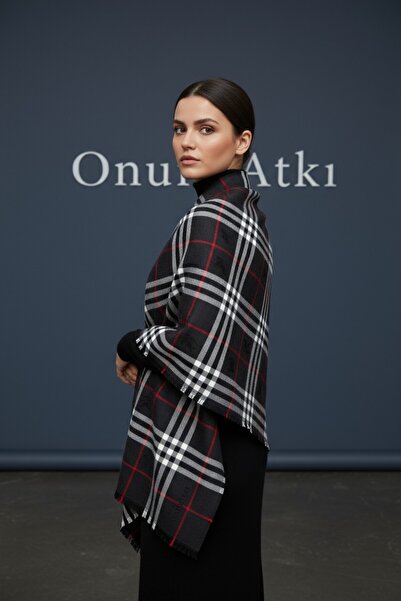 Onur Scarf - the Expected Winter Shoulder and Neck Scarf Has Arrived Thick Winter Product Plaid Pattern Trend Store