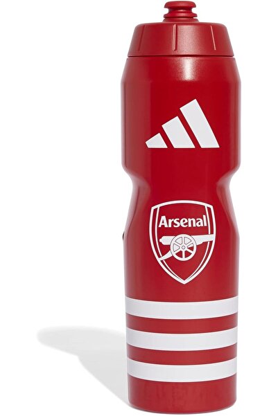 adidas Arsenal Water Bottle (Red, One Size)
