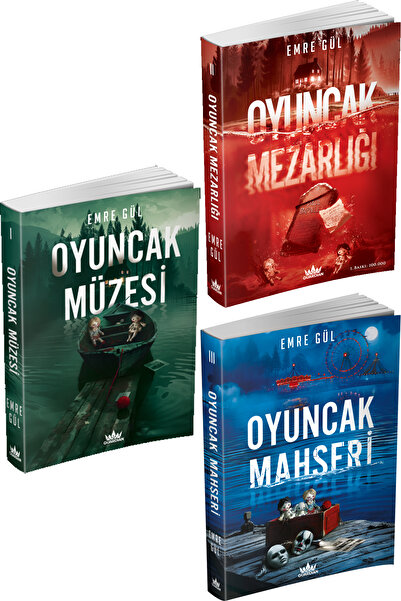 Ephesus Yayınları Oyuncak Müzesi - Oyuncak Mezarlığı - Oyuncak Mahşeri Karton Kapak 3lü Set