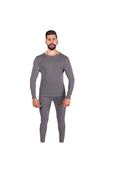 Generic Droush Men's Long Sleeve Pajamas