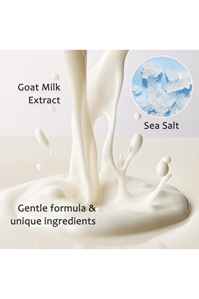 NALACAL عبوة من 3 قطع صابون حليب الماعز - ألواح عضوية مرطبة للوجه والجسم، لجم...