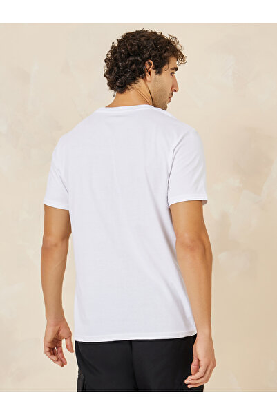 Styli Slogan Print Compact Cotton Jersey Regular T-Shirt