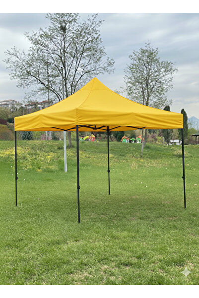SEVİLBRANDA 3x3 GAZEBO ÇARDAK Siyah iskeletli