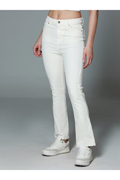 High Star By Styli High Rise Clean Look Cotton Jeans