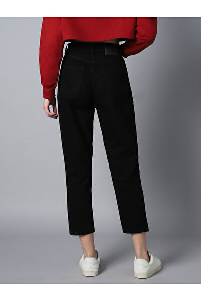 High Star By Styli High Rise Clean Look Stretchable Cropped Jeans