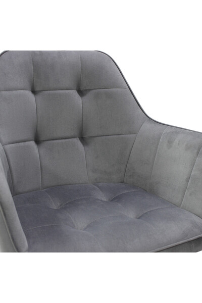 ARTA DOOR Perla Chairs Grey Textile, - Scandinavian, Modern, HoReCa, Kitchen, Living Room, Office, Bedrooms, Hallways