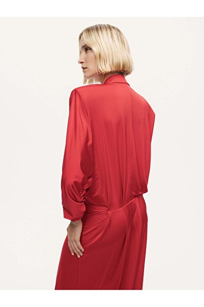 Nocturne Vatkalı Maxi Elbise