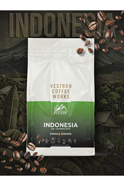 VESTRON Avantaj Paket 3x250g Endonezya Java Espresso %100 Robusta|Medium Roas...