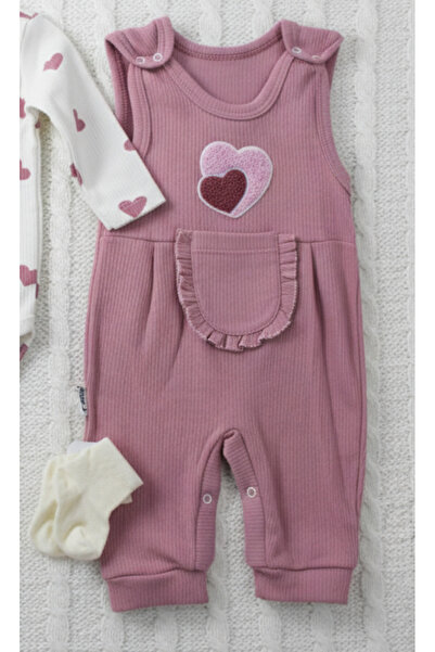 EYMİRGİYİM Kalınlı Süzene Baby Girl Romper 3 Months, 6 Months, 9 Months