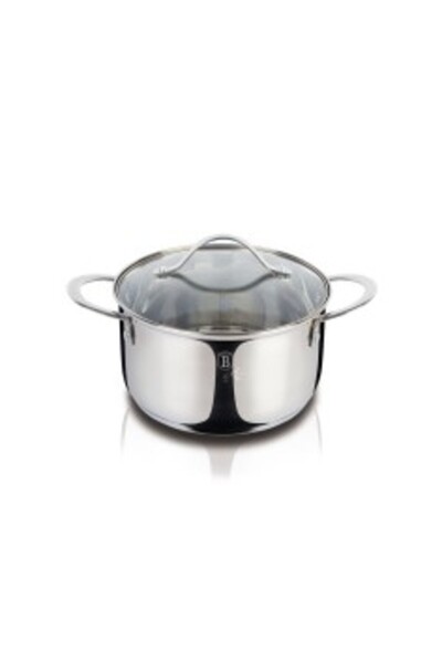 Berlinger Haus New Stainless Steel Pot with Lid 18 cm, BH 6595, Silver