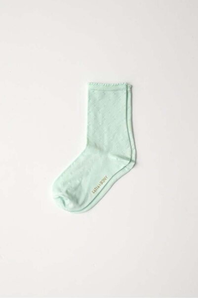 BONY SOCKS Șosete de damă din viscoză verde