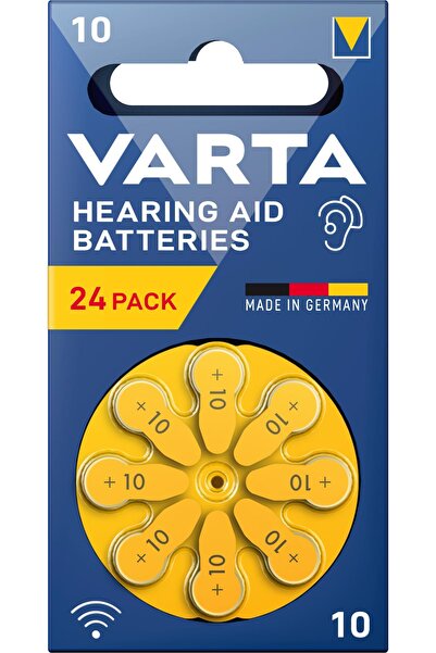 Varta 10 Numara Işitme Cihaz Pili 24 Adet