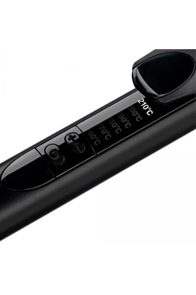 BABYLİSS C451E Curling Iron, Bouncy Curls 25mm, 210 degrees, Quartz-Ceramic Coating, 6 temperature settings