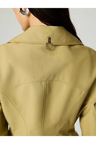 Nocturne Plaid Cuffed Jacket with Hook Accessories