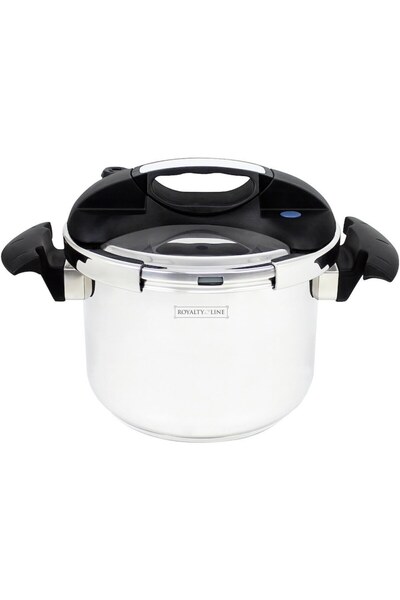Royalty Line Premium Stainless Steel Pressure Cooker, 6 L (RL PS 6)