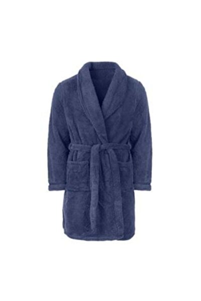 Silver Star Men's Blue Winter Fleece Robe - One Size
