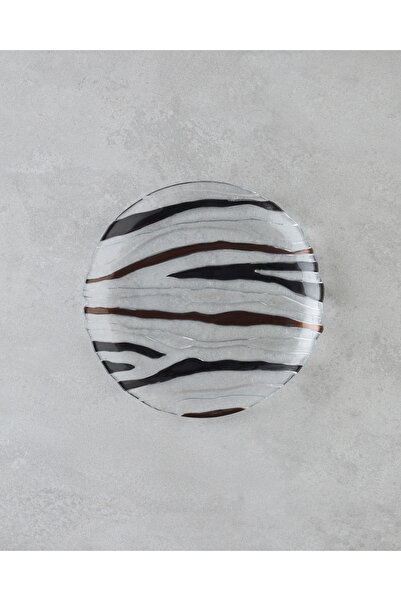 English Home Terra Cam Pasta Plate 21 cm Brown-Black