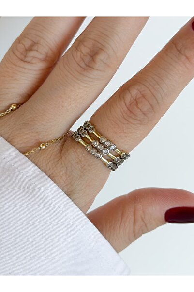 CHARMLUCKY Mix 3 Rings in a Row