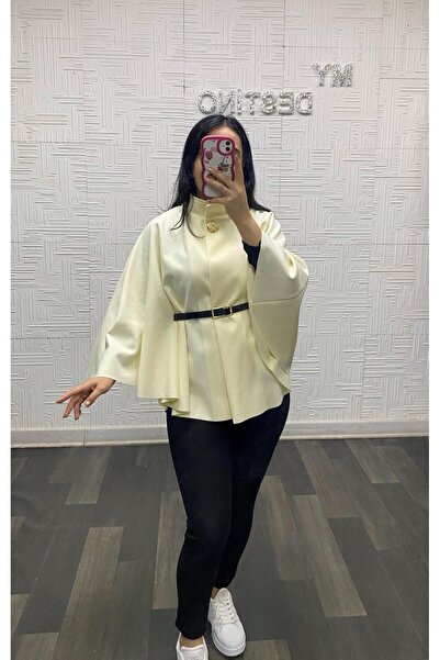 My Destino Belted Stamp Poncho